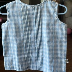 Lacey Lane blue blouse